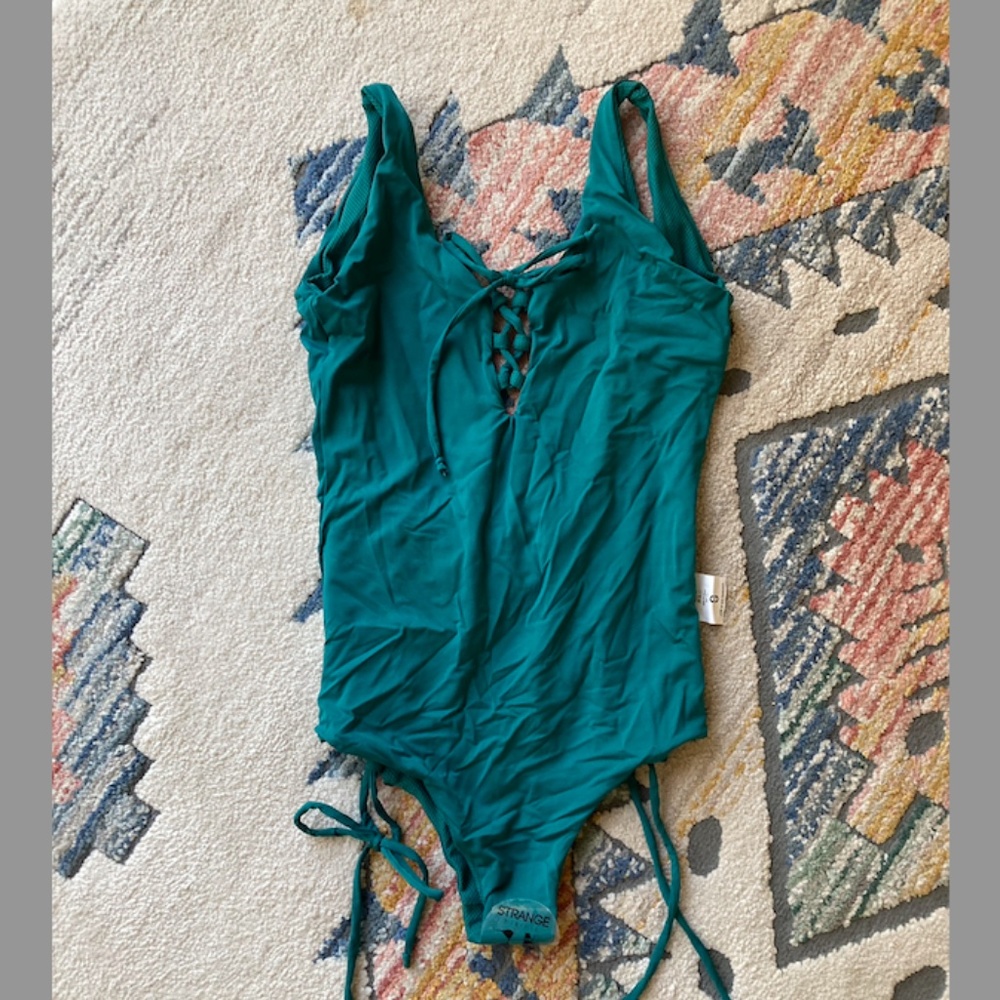 Strange Bikinis Stryker Cheeky Swimsuit--Monokini--Small--New, Never Worn - Picture 4 of 5